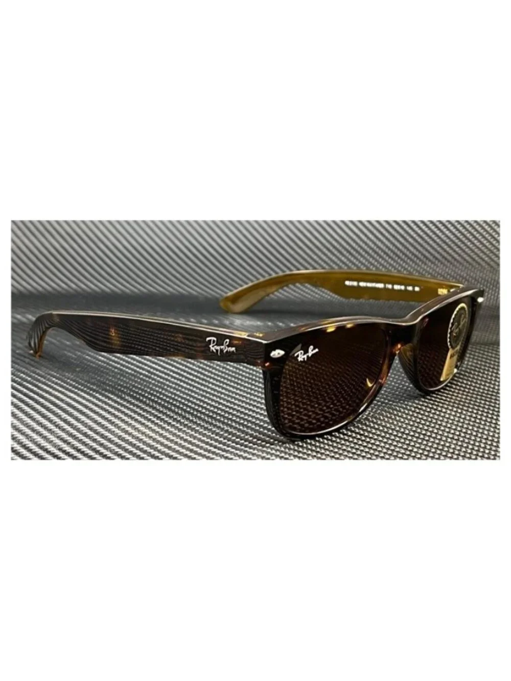 New Ray-Ban Men  Havana Sunglasses  58- 18- 145